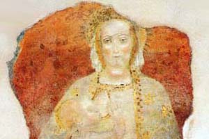 L’affresco della Madonna della Fontana