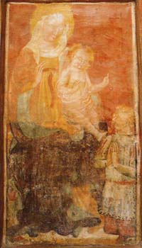 Affresco ex voto sec. XVI