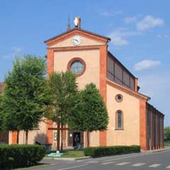 La facciata del Santuario