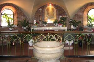 Interno del Santuario